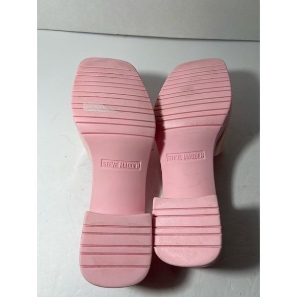 Steve Madden Pink Women's Slide Sandals - Picture 7 of 8
